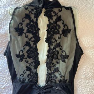 Beautiful lace back Ballet Rosa leotard